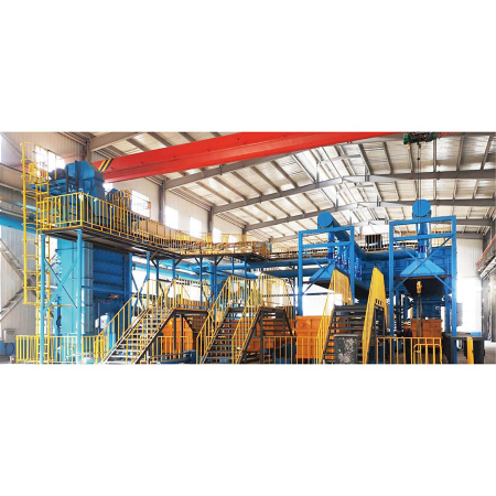 Автоматизированная линия для литья по выжигаемым моделям